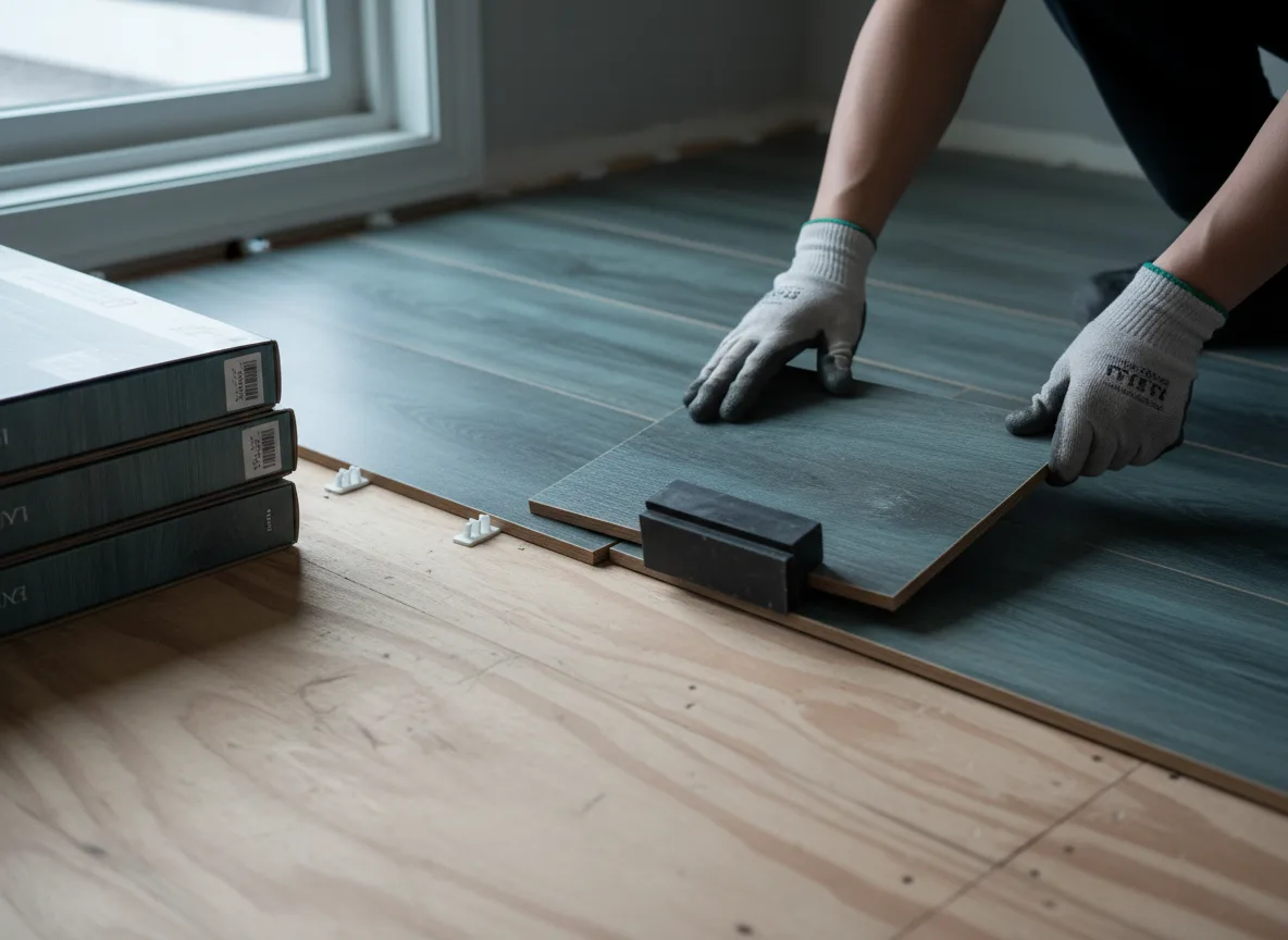 Luxury Vinyl Plank Installation company in Varina, IA